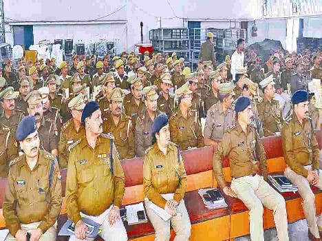 Now police station on charges of action 